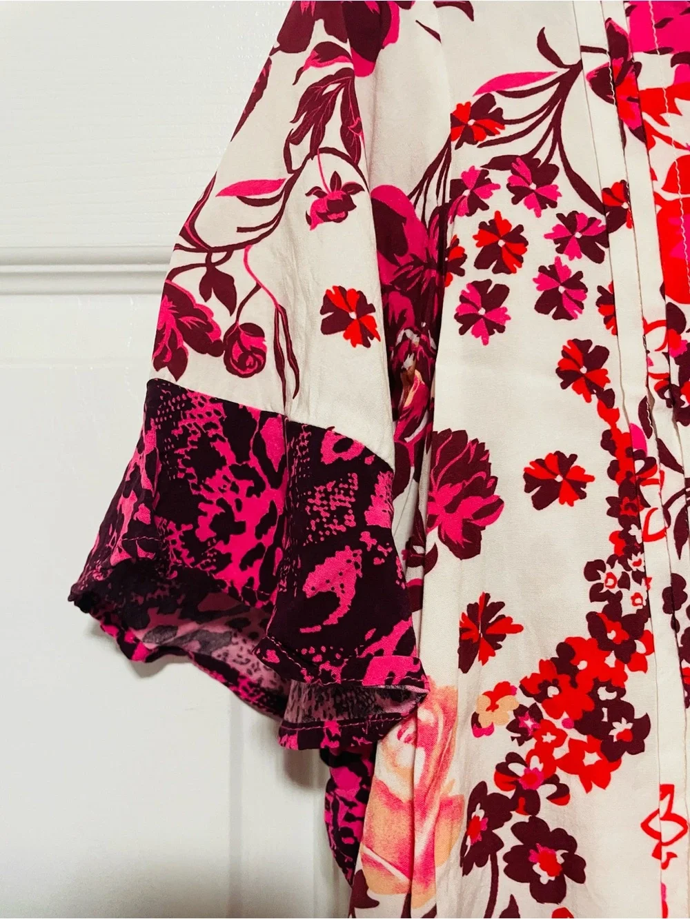 Maaji Floral Pajama Set - Crop Top with Palazzo Pants